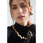 Bauhaus Round Squares Necklace