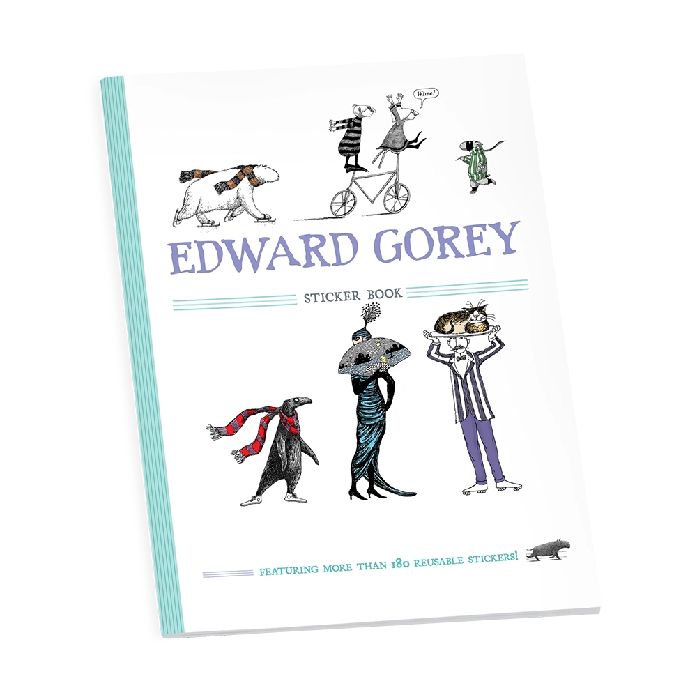 Edward Gorey Sticker Book