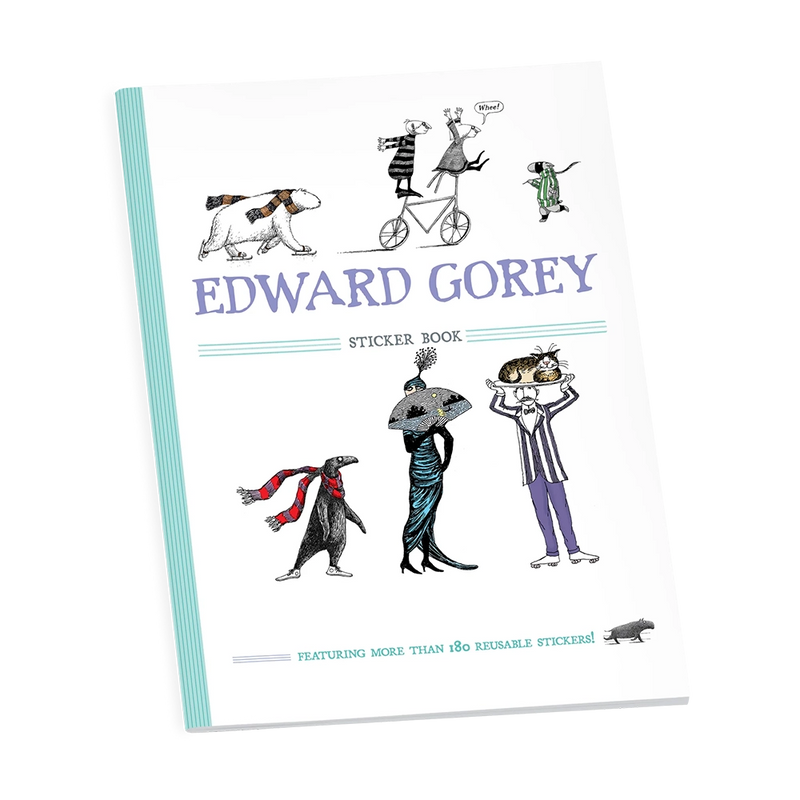 Edward Gorey Sticker Book