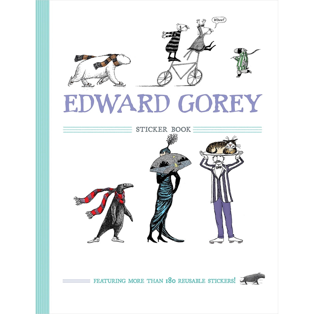Edward Gorey Sticker Book