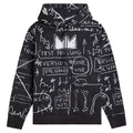Basquiat Beat Bop All-Over Hoodie