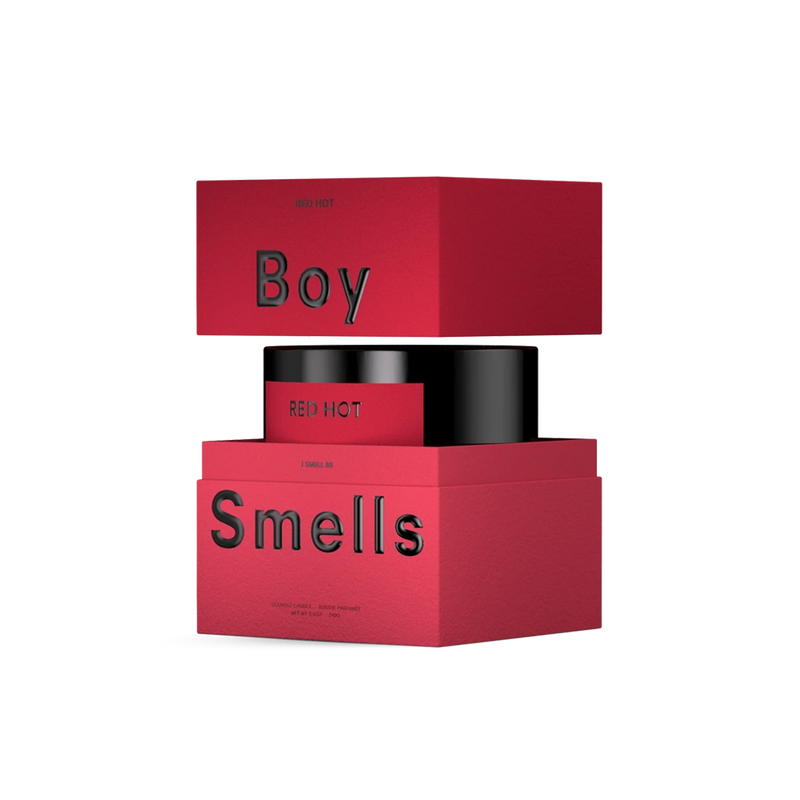Red Hot Hero Candle