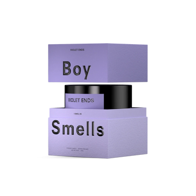 Violet Ends Hero Candle