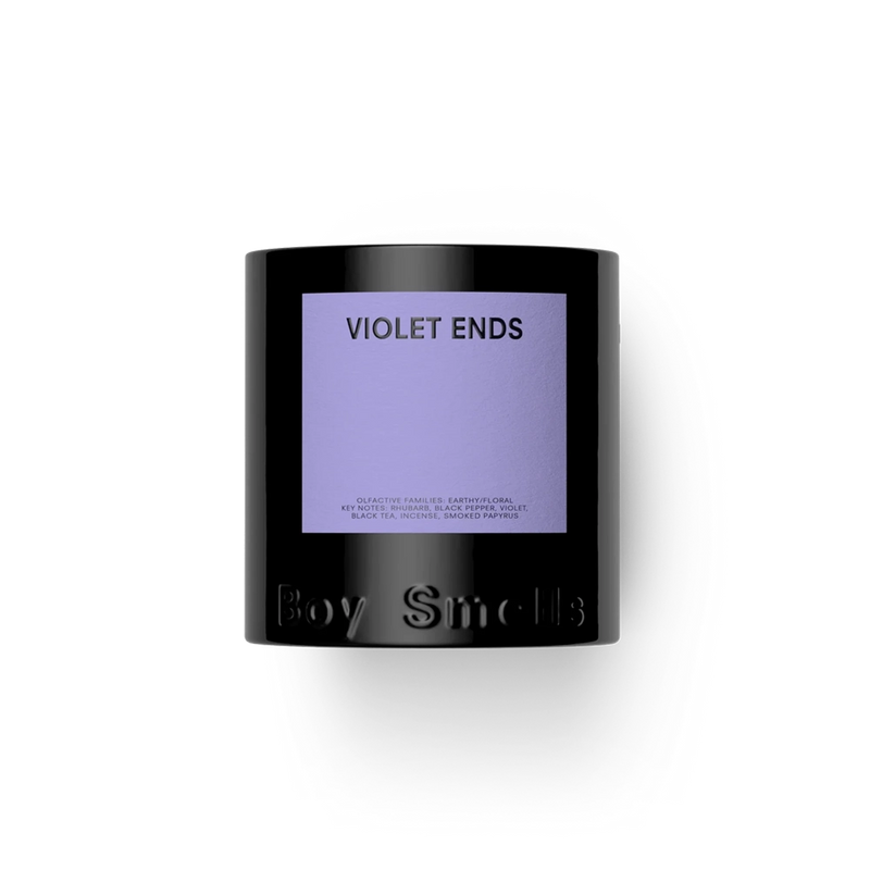 Violet Ends Hero Candle