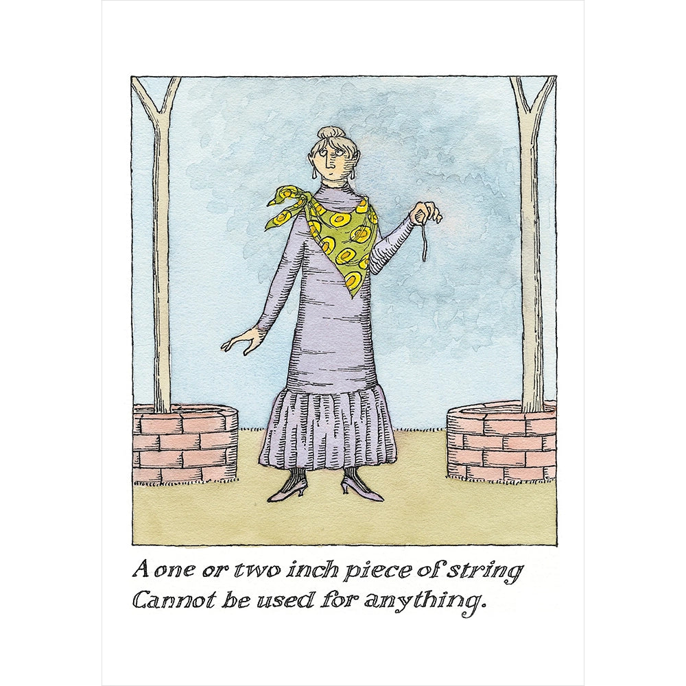 Edward Gorey Verse Advice Boxed Notecards