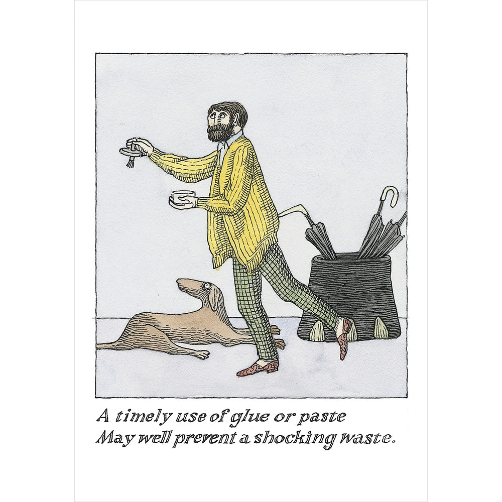 Edward Gorey Verse Advice Boxed Notecards
