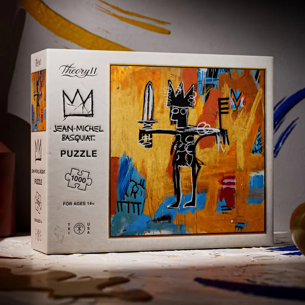 Basquiat Julius Caesar on Gold Puzzle