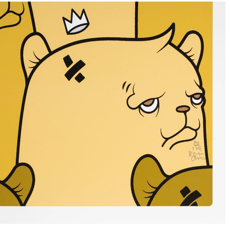 JC Rivera Honey Bear Print