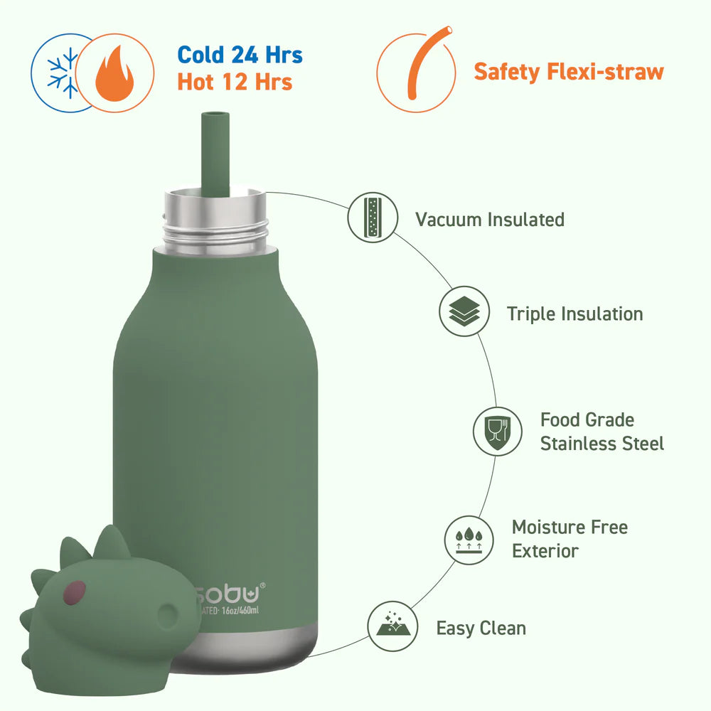 Bestie Water Bottle - Dinosaur