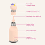 Bestie Water Bottle - Unicorn