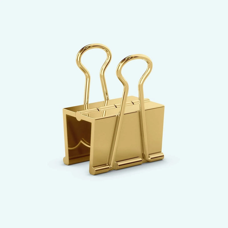 Binder Clip Single Earring