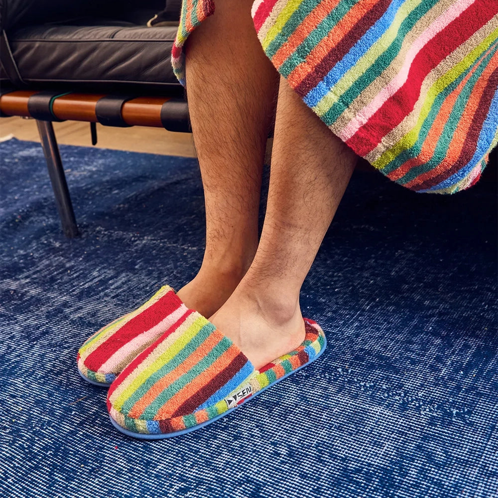 Dusen Dusen Butterfly Stripe Slippers