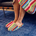 Dusen Dusen Butterfly Stripe Slippers