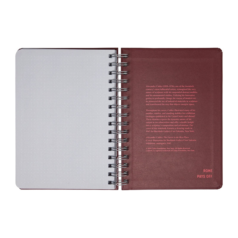 Calder The Forest is the Best Place Spiral Notebook