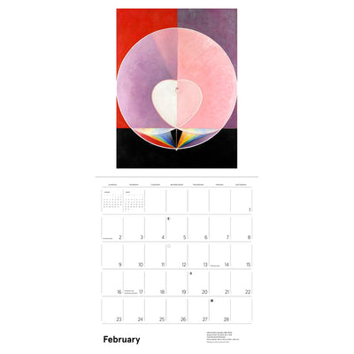 Hilma AF Klint 2025 Wall Calendar