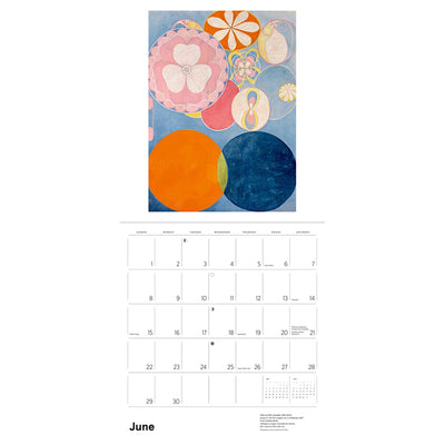 Hilma AF Klint 2025 Wall Calendar