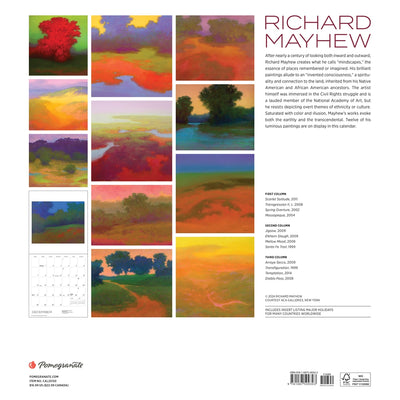 Richard Mayhew 2025 Wall Calendar