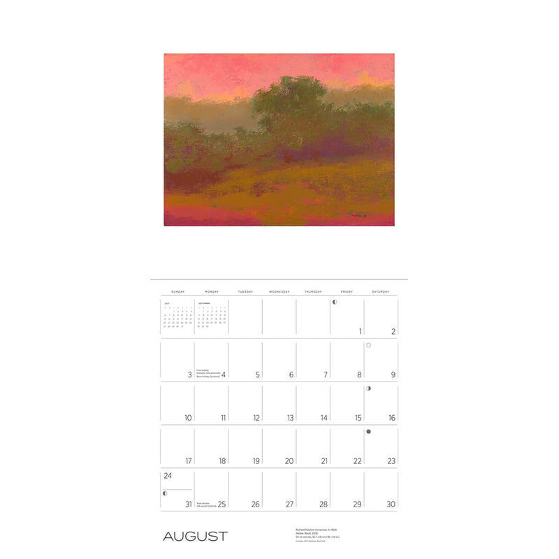 Richard Mayhew 2025 Wall Calendar