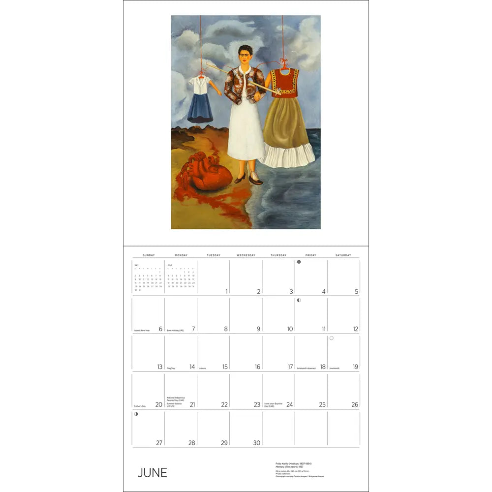 Frida Kahlo 2027 Wall Calendar