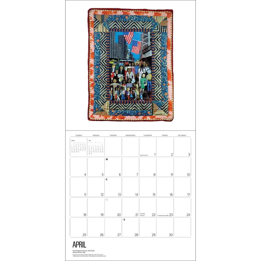 Faith Ringgold 2027 Wall Calendar