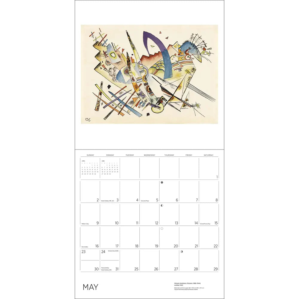 Kandinsky 2027 Wall Calendar