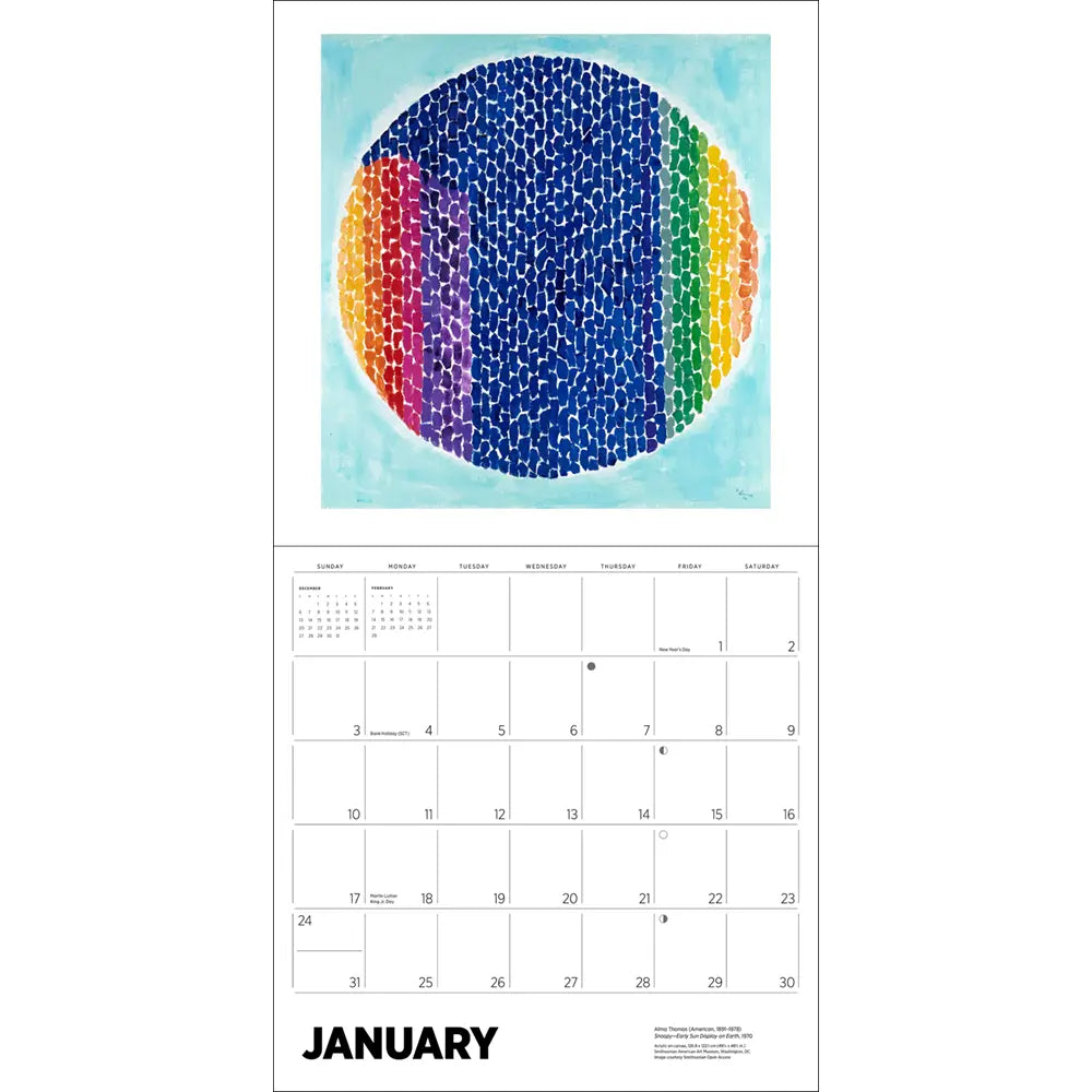 Alma Thomas 2027 Wall Calendar