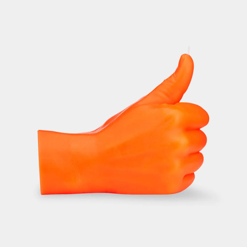 Thumbs Up Hand Candle