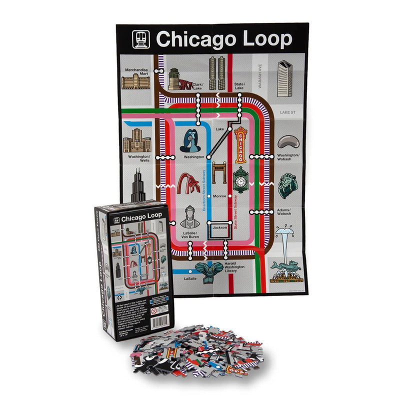 Chicago Loop Map Puzzle