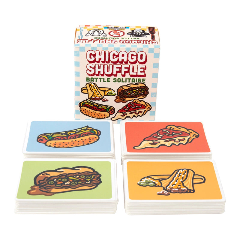 Chicago Shuffle Battle Solitaire Card Game