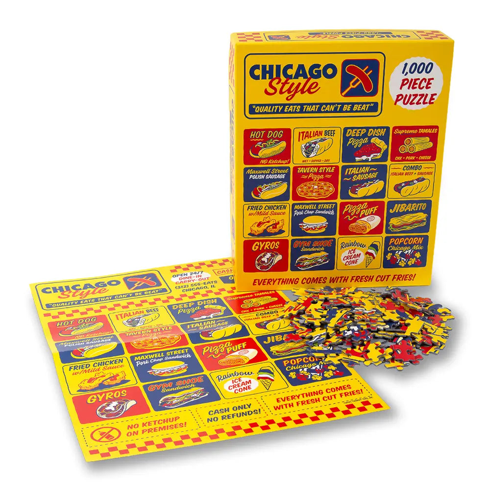 Chicago Style Eats Puzzle – MCA Chicago Store