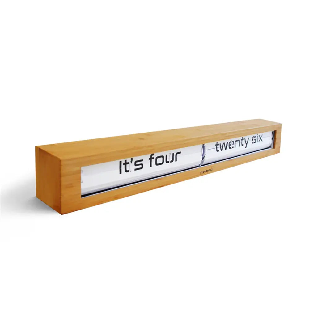 Texttime Wall Clock