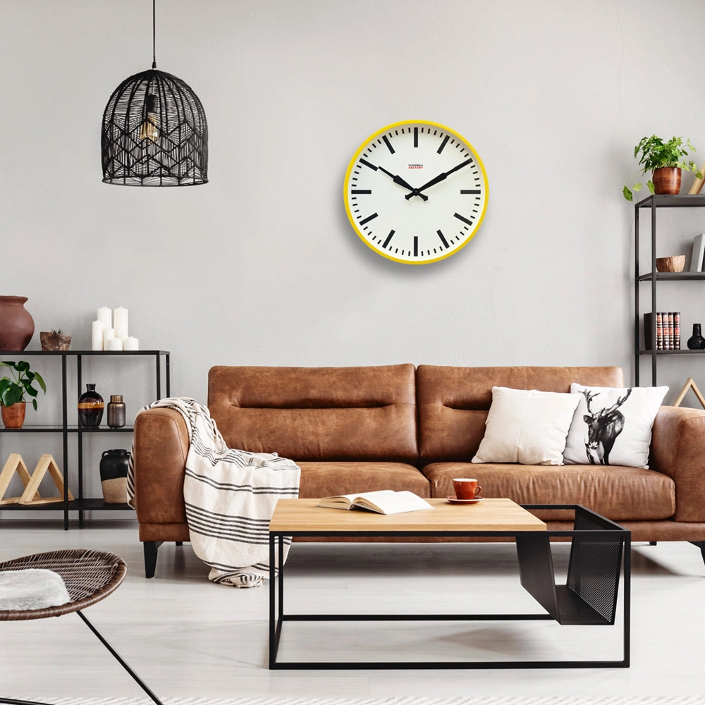 Factory Wall Clock – Station
