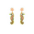 Common Seahorse Beaded Earrings