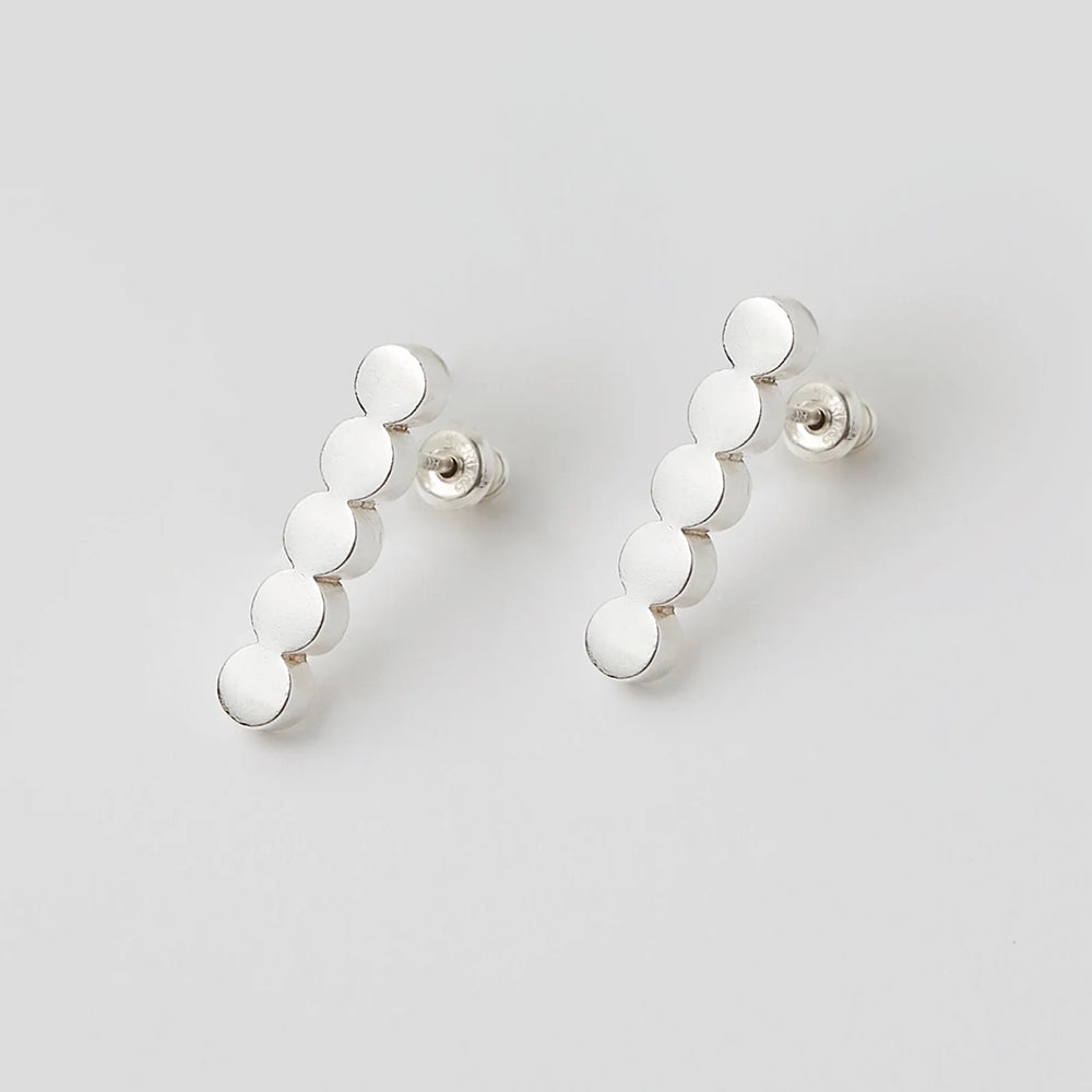Circle Stud Earrings