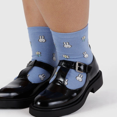 Baggu x Miffy Flower Socks