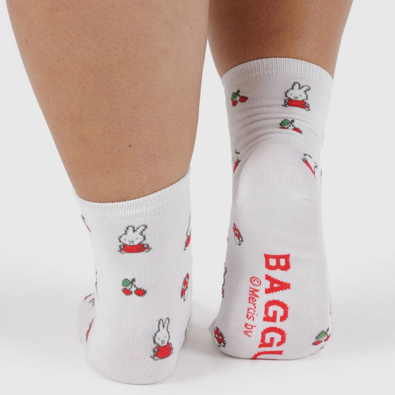 Baggu x Miffy Cherry Socks