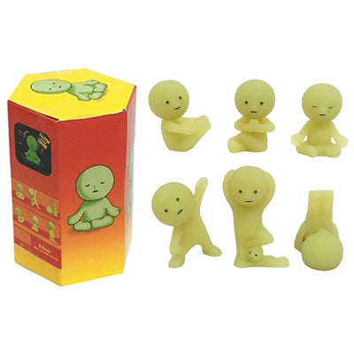 Smiski Glow Mini Figure - Yoga