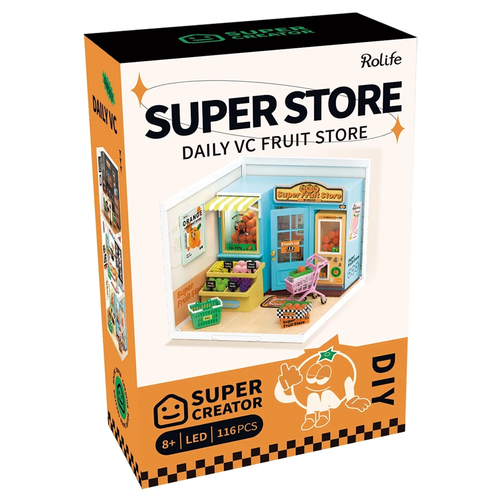 Rolife Miniature House Kit - Fruit Store