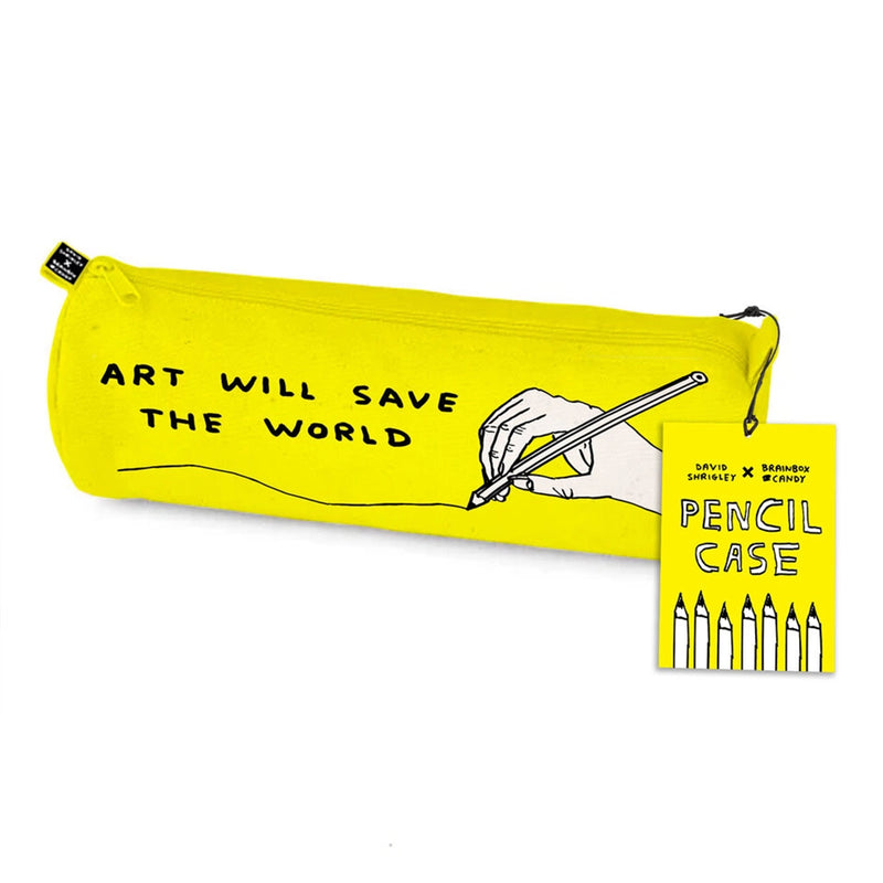 Shrigley Art Will Save the World Pencil Pouch