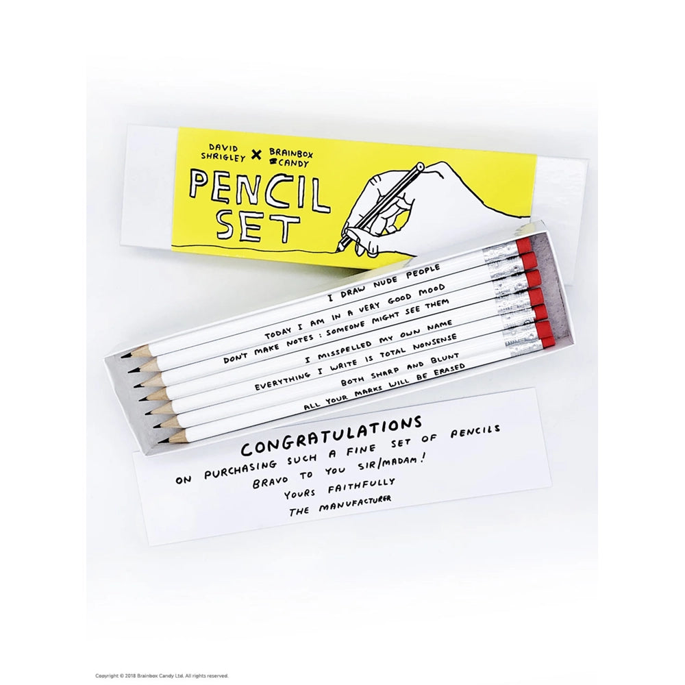 Shrigley Pencil Set