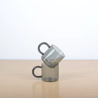 Glass Mug Set