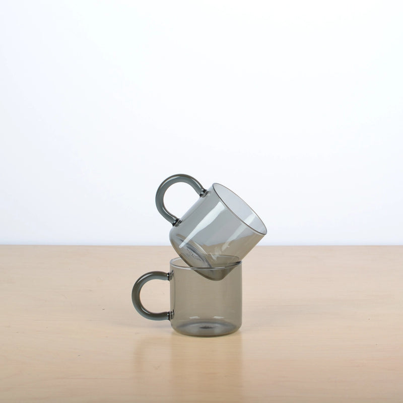 Glass Mug Set