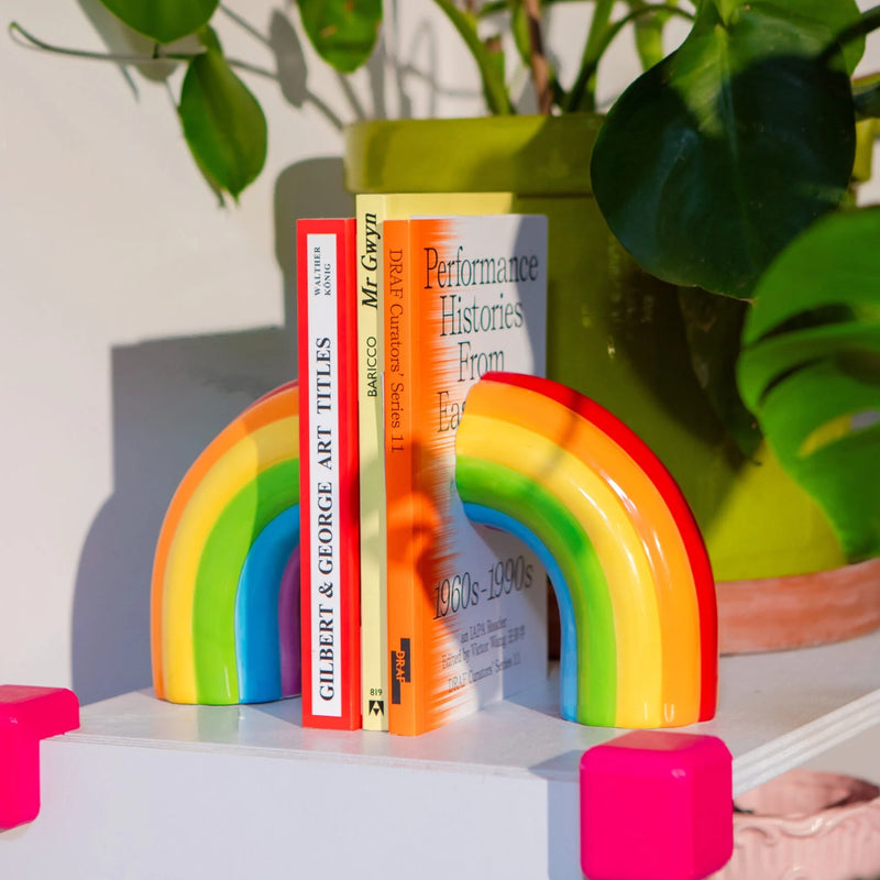 Rainbow Bookends