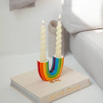 Rainbow Candle Holder