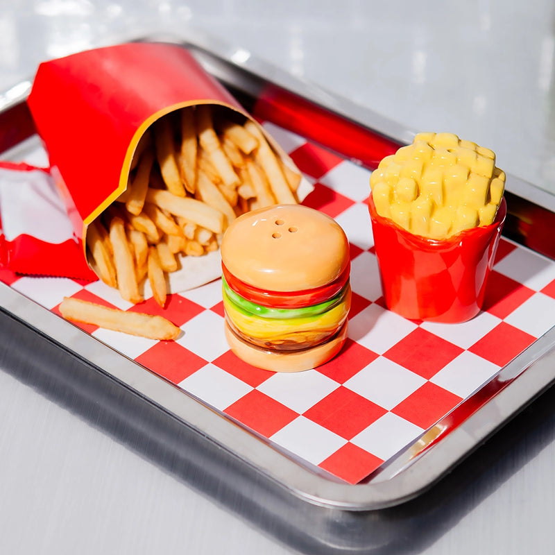 Burger & Fries Salt & Pepper Set