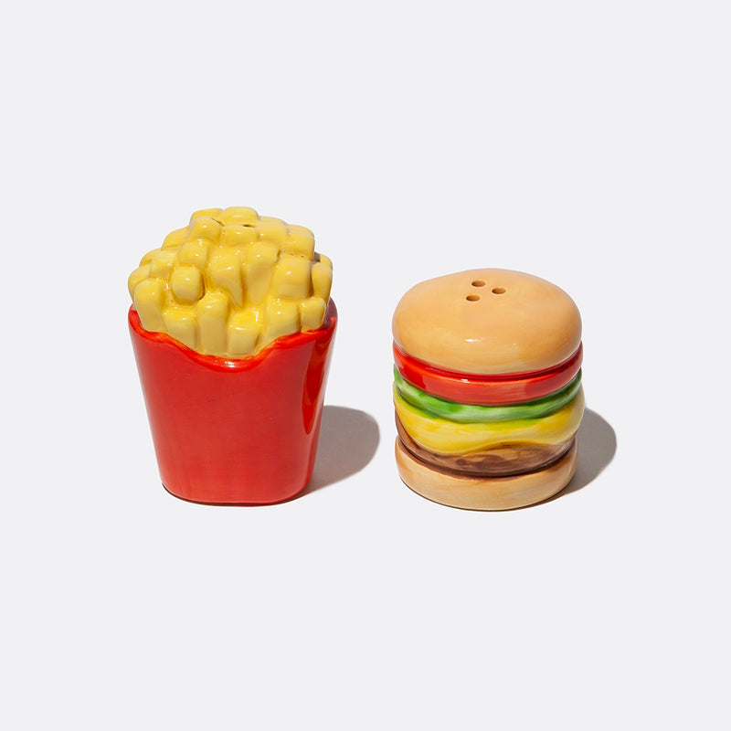 Burger & Fries Salt & Pepper Set