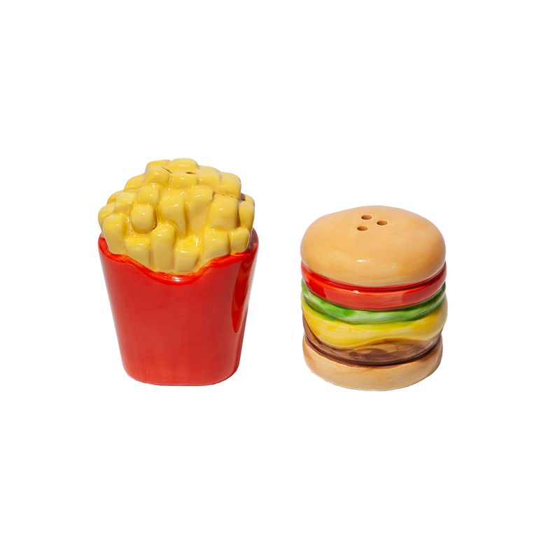 Burger & Fries Salt & Pepper Set