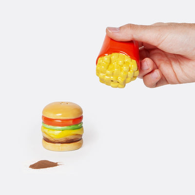 Burger & Fries Salt & Pepper Set