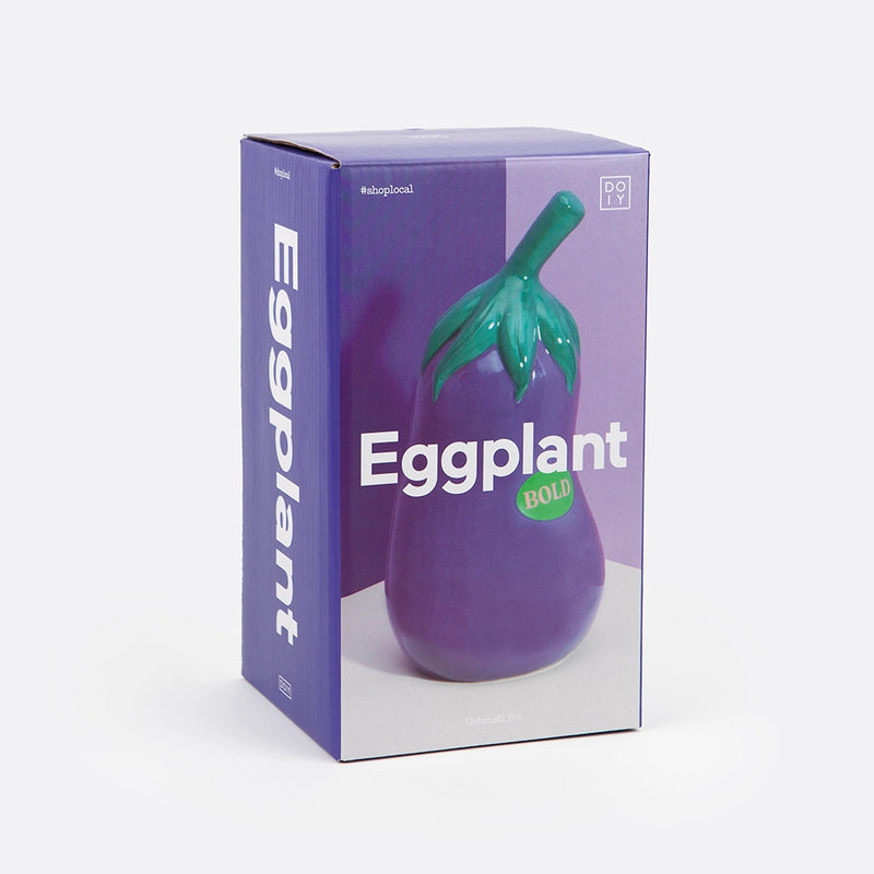 Eggplant Utensils Pot