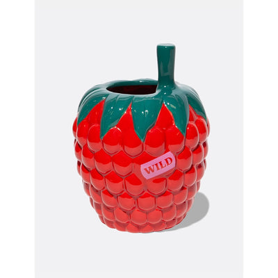 Raspberry Vase